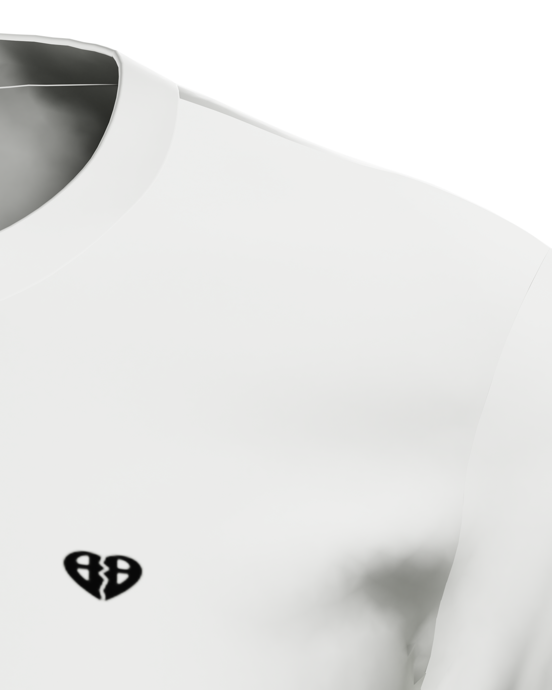T-WHITEBLACKHEART
